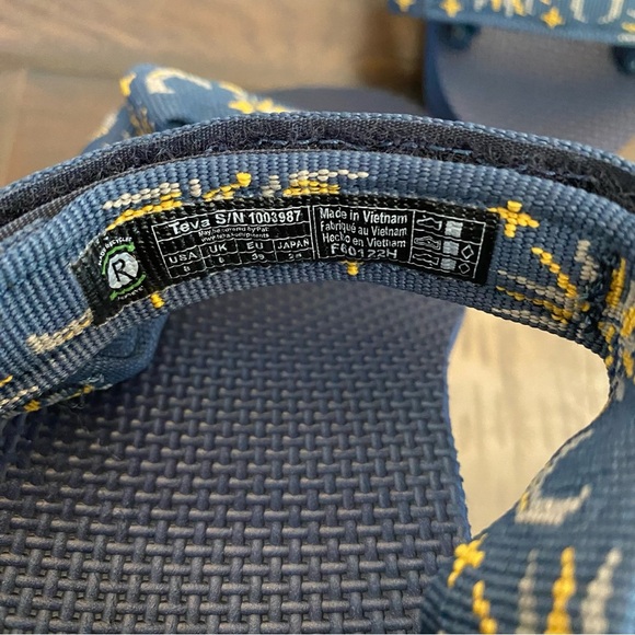 New in the box Teva original universal strap sun moon samib sandals size varies - Picture 4 of 8